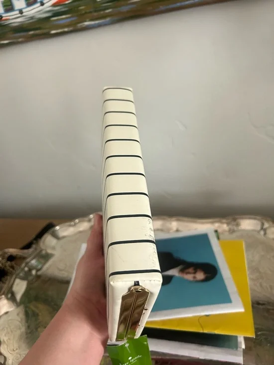 kate spade Black and White Piano Key Clutch - Picture 11 of 12